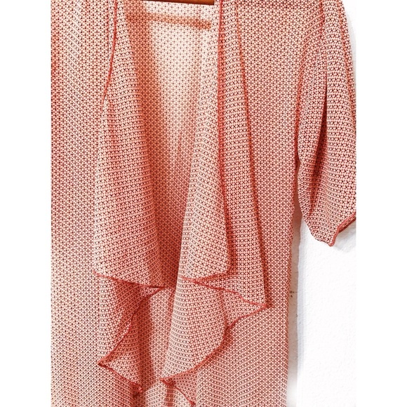 LuLaRoe Chiffon embellished duster nwot - Picture 5 of 7